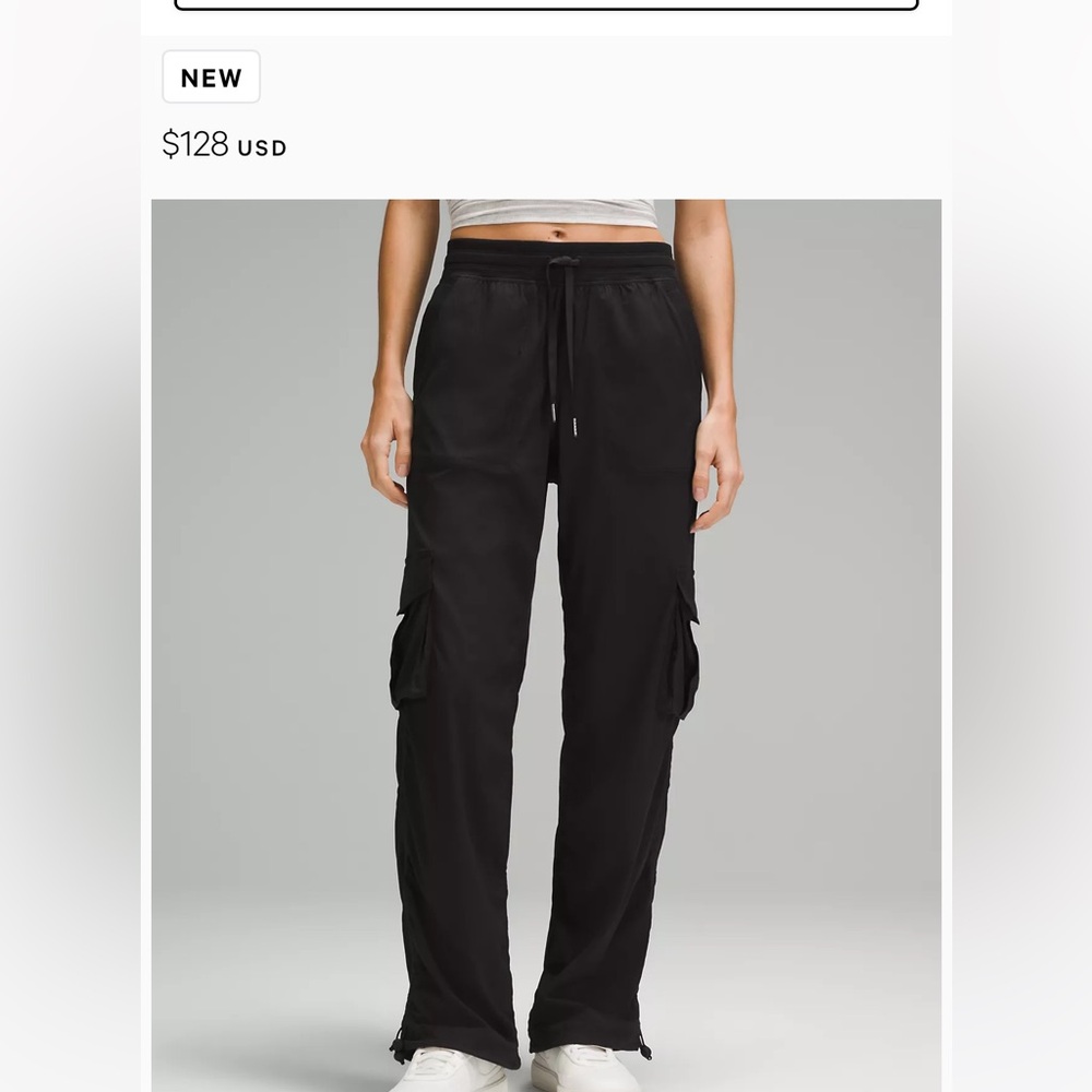 Lululemon Dance Studio Relaxed-Fit Mid-Rise Cargo Pant